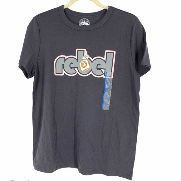 Star Wars Dark Grey Rebel Graphic T Size XL - Picture 1 of 4
